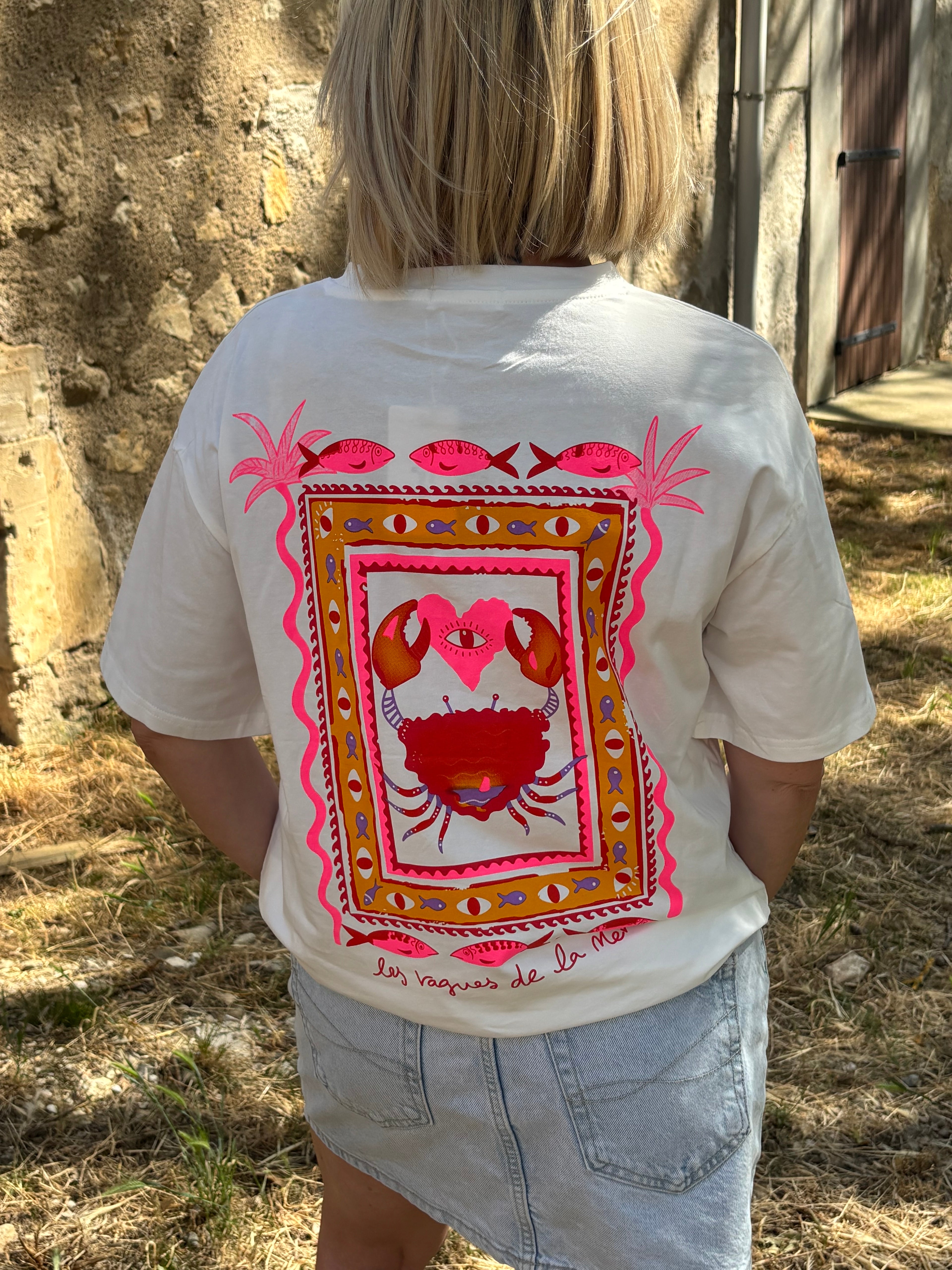 T-shirt Crabe