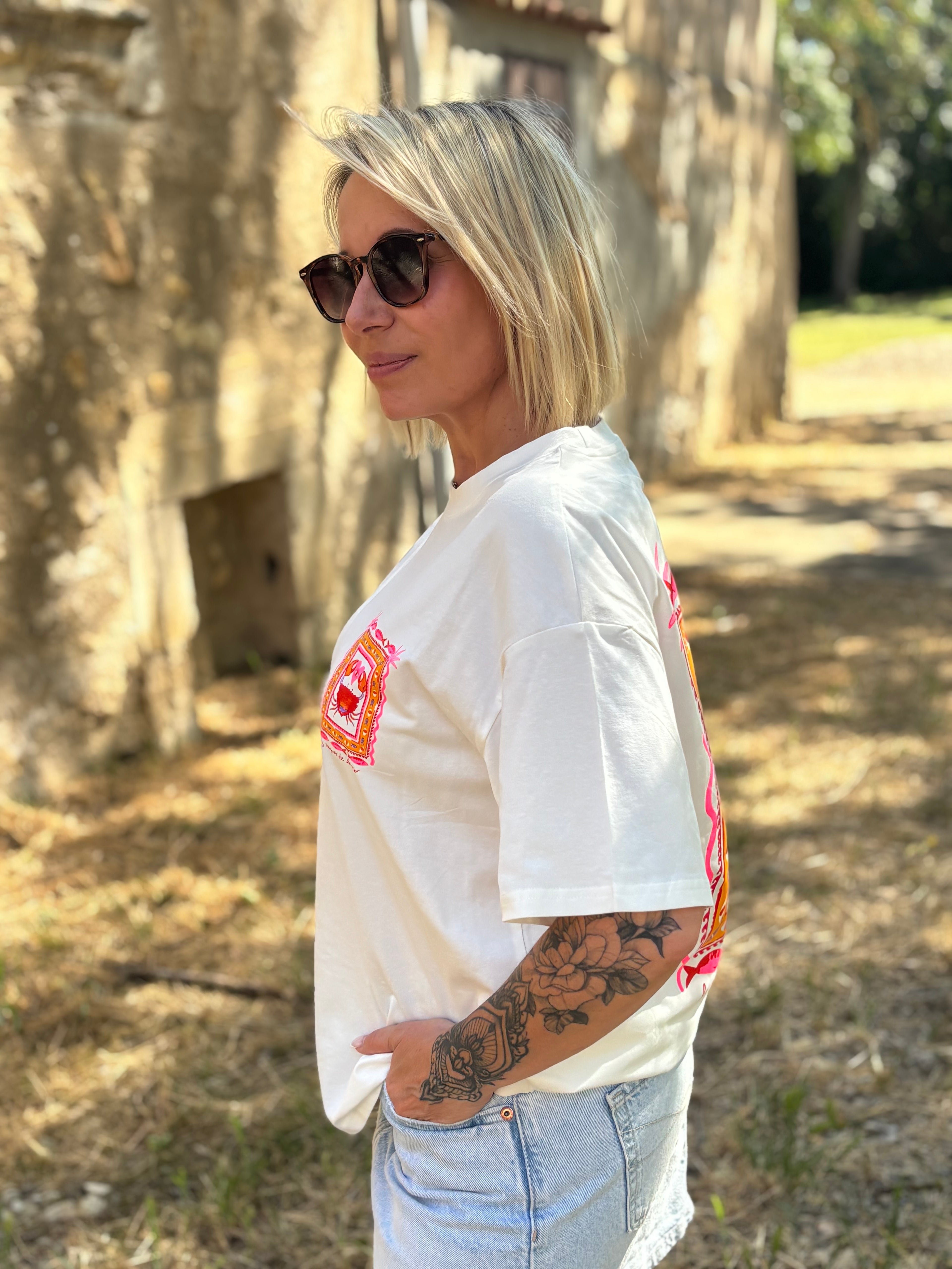 T-shirt Crabe