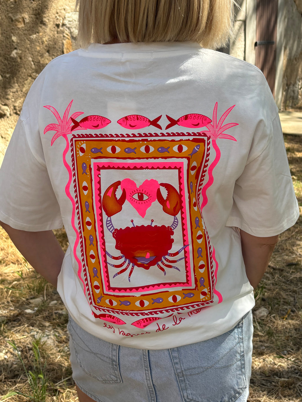 T-shirt Crabe